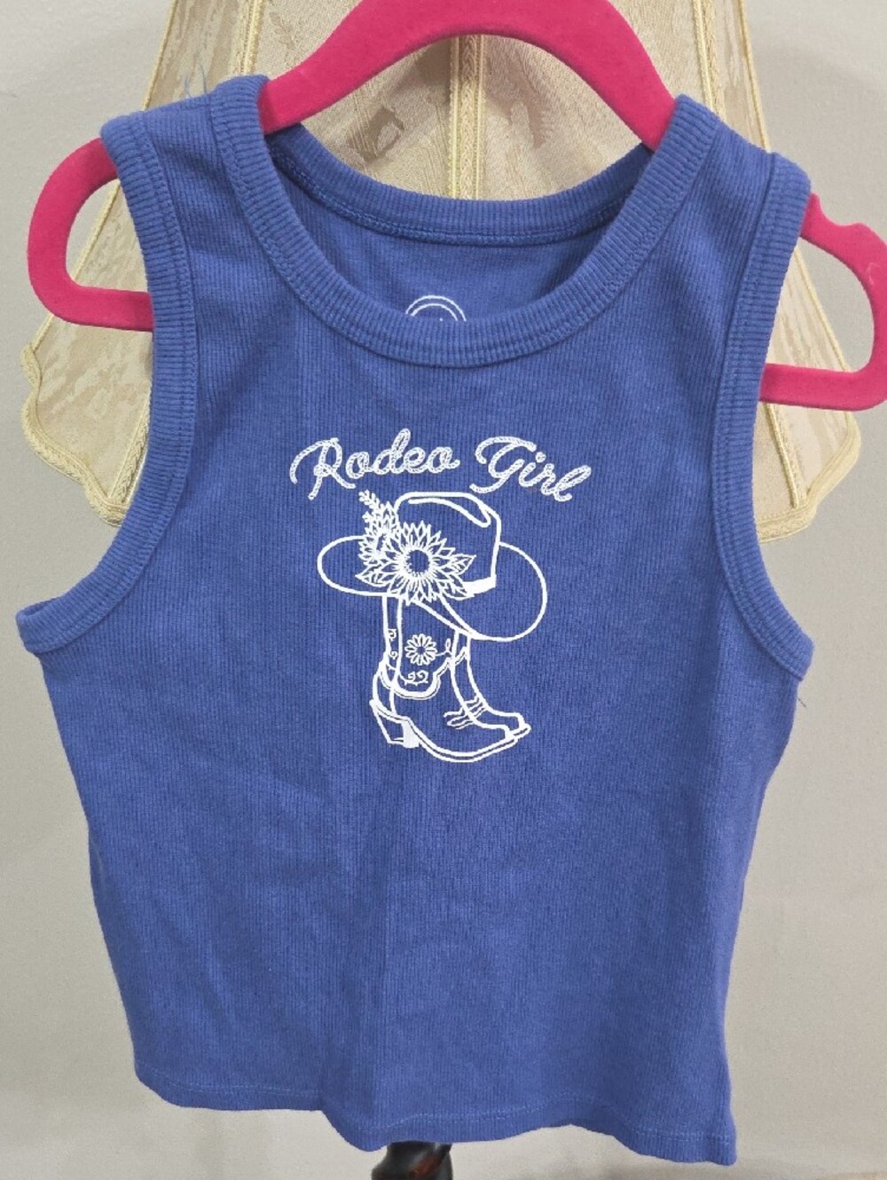 wonder nation Blue 'Rodeo Girl' Tank Top & Skirt Set - Picture 5 of 7